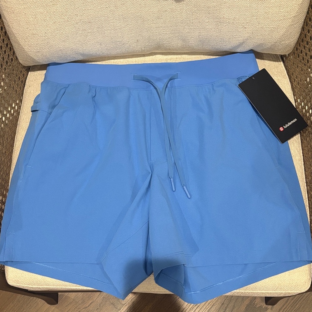 Lululemon Athletica Men's Sky Blue Athletic Shorts